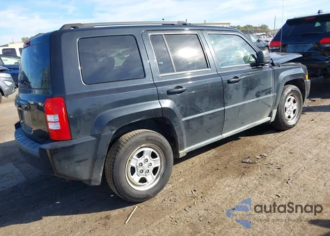 2010 Jeep Patriot Sport from USA, damaged, VIN 1J4NT2GA3AD520060
